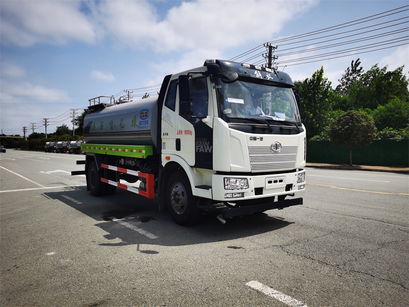 國六解放J6 灑水車(可選大小平臺)