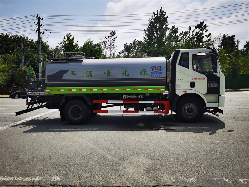 國六解放J6 灑水車(可選大小平臺)